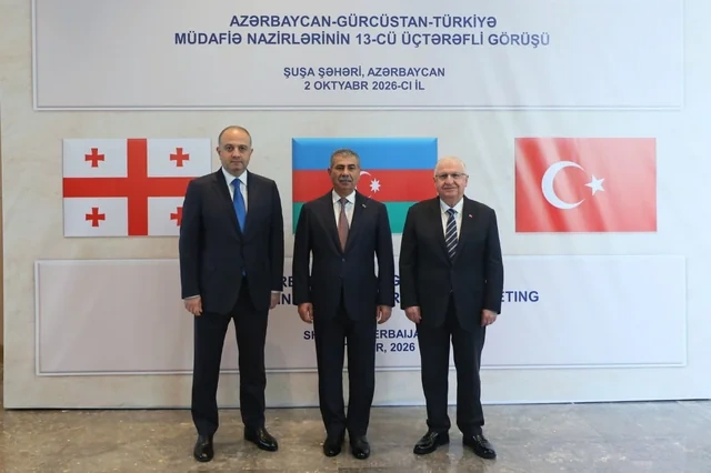 Şuşada Azərbaycan, Türkiyə və Gürcüstan müdafiə nazirləri mühüm sənədi imzaladılar
