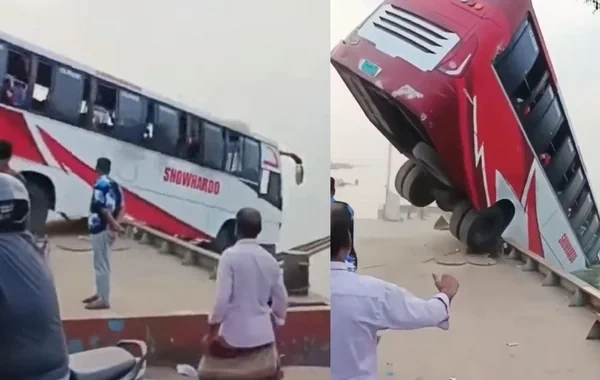 Banqladeşdə avtobus çaya düşüb: Çox sayda ölən və itkin düşən var - FOTO - VİDEO