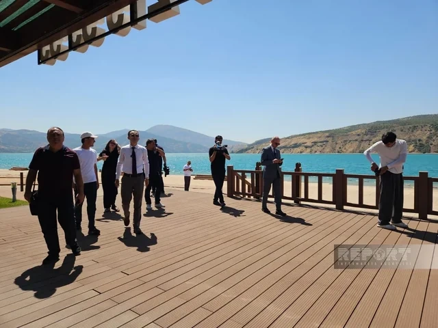 Azərbaycanlı jurnalistlər "Sea Breeze Uzbekistan"ı ziyarət ediblər - FOTO - VİDEO