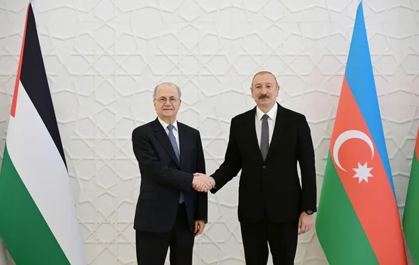 İlham Əliyev Məhəmməd Mustafanı qəbul edib - FOTO