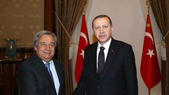 Ərdoğan Quterreşlə regionu müzakirə etdi