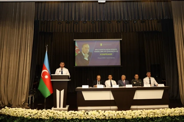 Baş Prokurorluğun təşkilatçılığı ilə Tovuzda konfrans keçirilib - FOTO