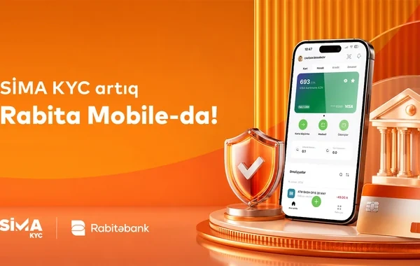 "SİMA KYC" "Rabitəbank"ın mobil tətbiqində