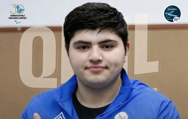 Azərbaycanlı paralimpiyaçı Tbilisidə Avropa çempionu oldu