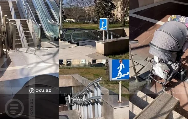 Bakıda yerüstü və yeraltı piyada keçidlərində eskalator və liftlər yenilənəcək - TARİX AÇIQLANDI