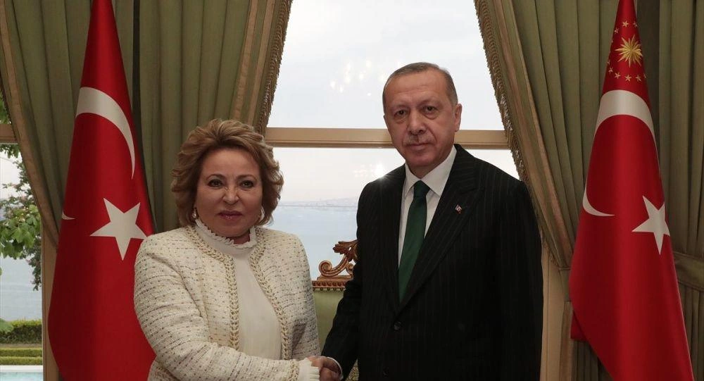 Ərdoğan və Matviyenko görüşdü