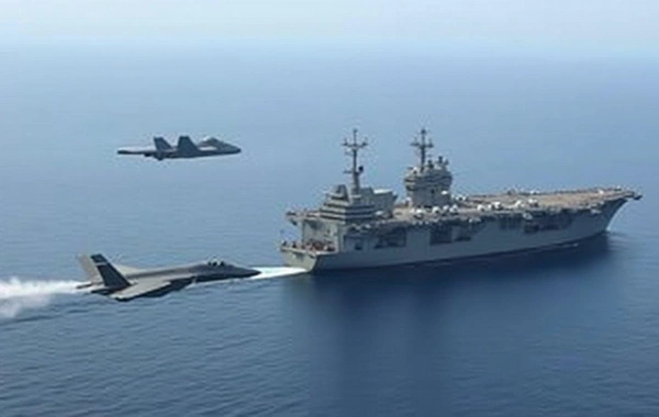 Amerikalı hərbçilər "Abraham Lincoln" aviadaşıyıcısına yaxınlaşan İran dronunu vurublar