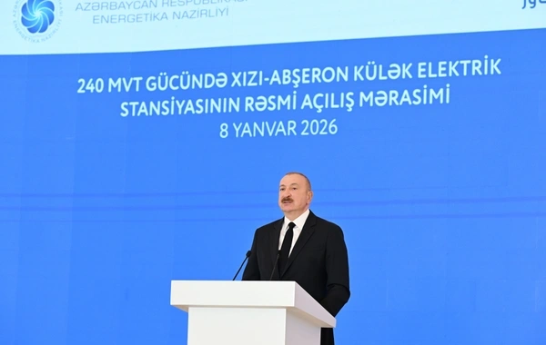İlham Əliyev: "Azərbaycanda enerji sisteminin inkişafı son illər ərzində əsas prioritetlərdən biri kimi qəbul edilib"