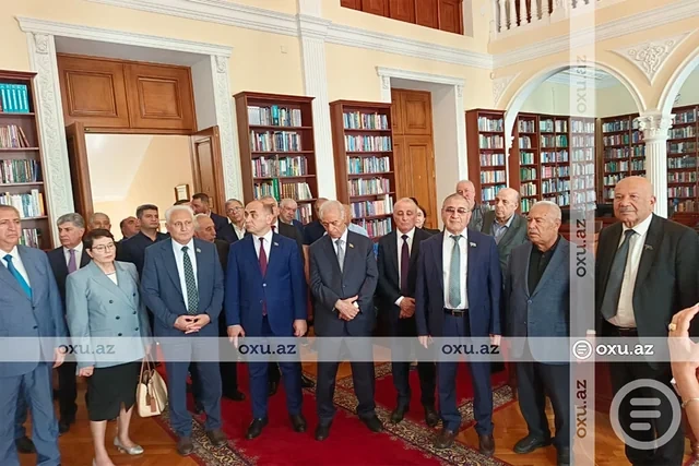 "Heydər Əliyevin dövlətçilik və diplomatiya dərsləri. I kitab"ın təqdimatı keçirildi - FOTO