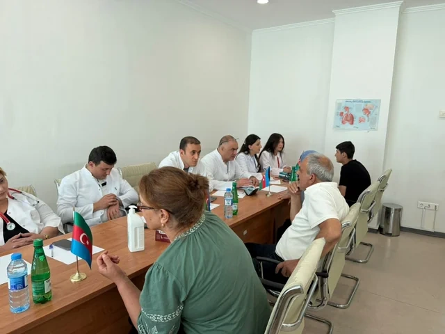 Xankəndi sakinləri üçün pulsuz aksiya: Həkim yoxlanışı təşkil olundu - FOTO