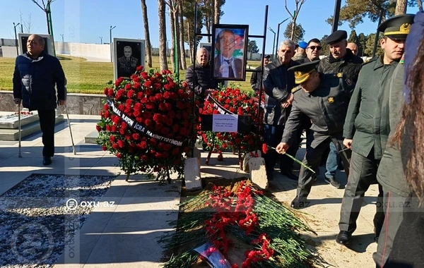 Milli Qəhrəman Şahin Tağıyev dəfn edilib