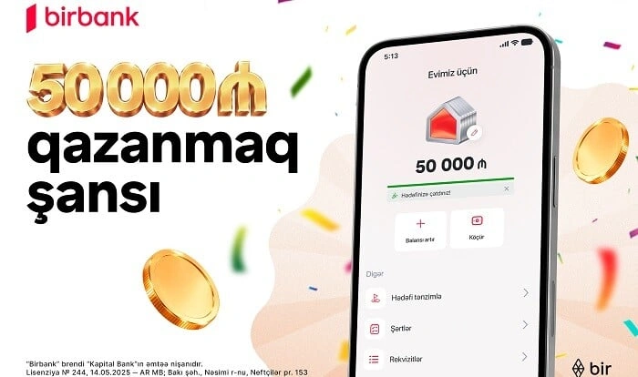 Birbank-dan lotereya: 507 qalib pul mükafatı qazanacaq