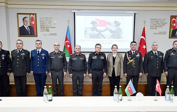 Azərbaycan ilə Türkiyə hərbi nümayəndə heyətlərinin görüşü keçirilib