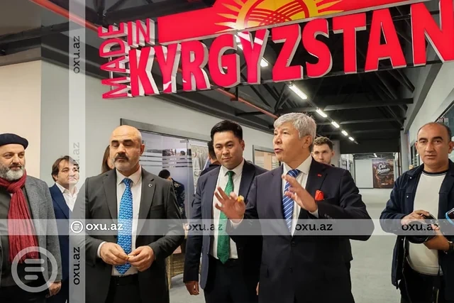 Bakıda Qırğızıstanın Ticarət Evinin açılışı olub - Foto