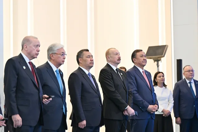 İlham Əliyev Türk Sivilizasiyası Mərkəzinin təməlqoyma mərasimində iştirak edib - FOTO