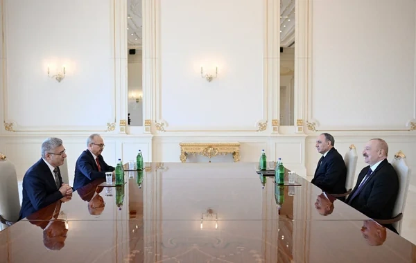 Prezident İlham Əliyev Türkiyə Ali Məhkəməsinin baş prokurorunu qəbul edib - FOTO