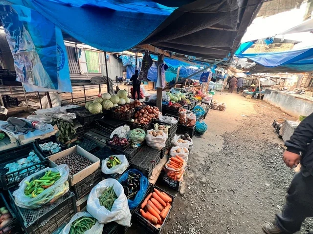 Şəmkirdə bazarda ciddi nöqsanlar aşkarlandı - Foto