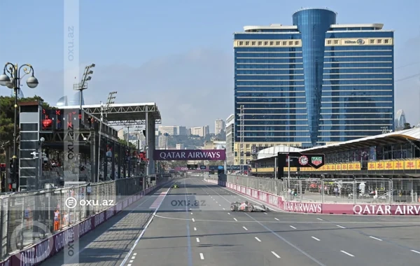"Formula-1" Azərbaycan Qran-prisi: Pilotların ilk sərbəst yürüşünə start verildi