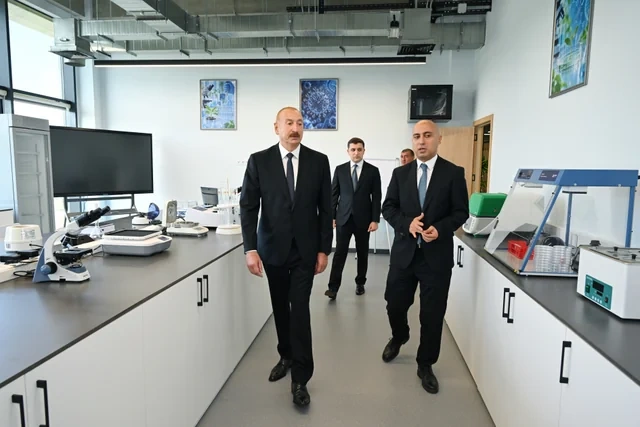 Prezident İlham Əliyev "SABAH.city" innovasiya şəhərciyinin birinci mərhələsinin açılışında iştirak edib
