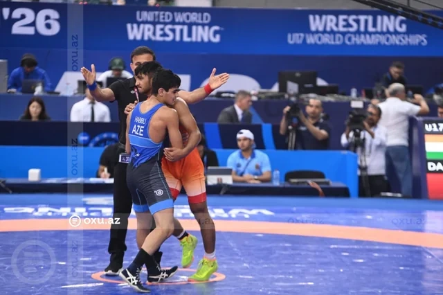 Orxan Həbibli dünya çempionatının bürünc medalını qazanıb - FOTO