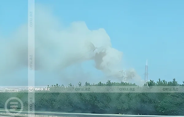 Füzulidə minalanmış ərazidə güclü yanğın başlayıb