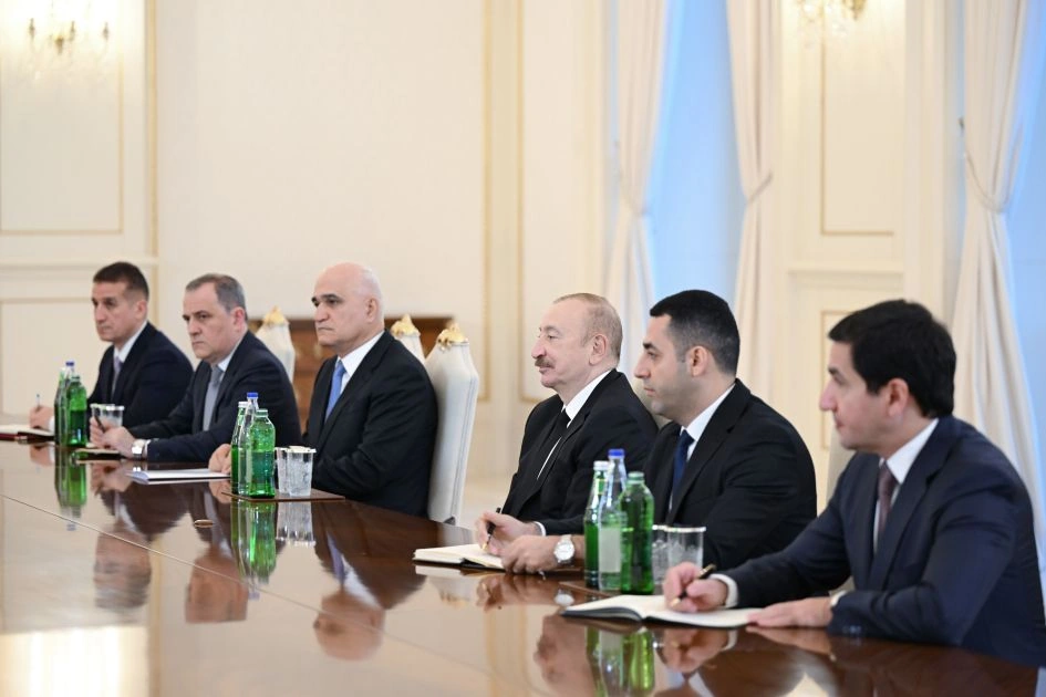 Prezident iranlı naziri qəbul etdi – FOTO