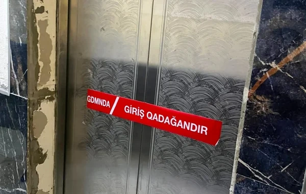 Bakıda binalardan birində liftlərin fəaliyyəti dayandırıldı - FOTO