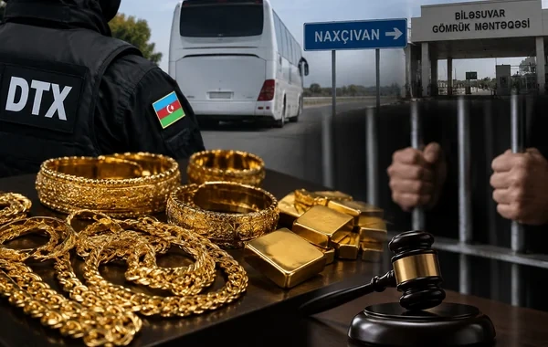Külli miqdarda qızılı Türkiyəyə aparmaq istəyən şəxslərə hökm oxundu