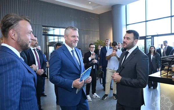 Slovakiya prezidenti "Sea Breeze"lə tanış olub - FOTO
