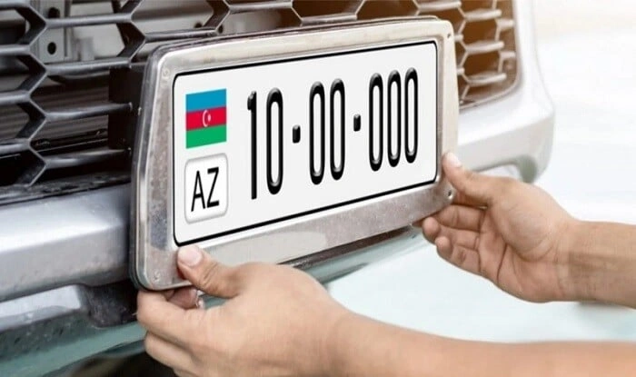 Bu avtomobil nömrəsi 600 min manata satışa qoyuldu