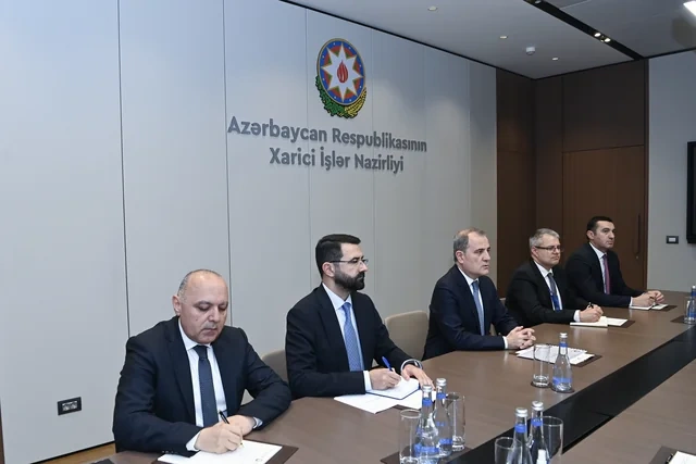 Ceyhun Bayramov ICESCO-nun baş direktoru ilə görüşdü - Foto