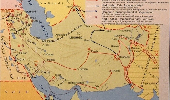 Azərbaycan tarixinin ən böyük imperiyası - Xəritə