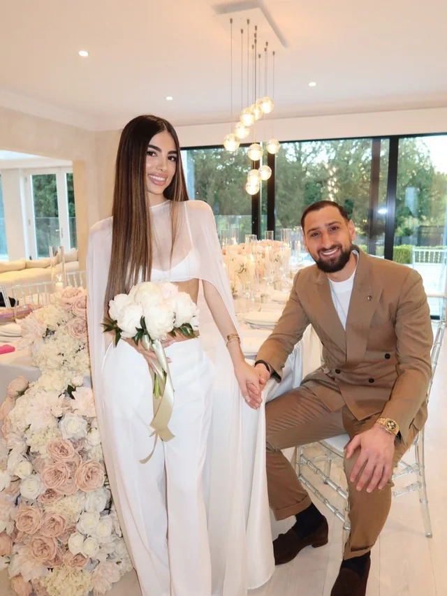 Futbolçu Canluici Donnarumma evləndiyini orijinal üsulla elan edib