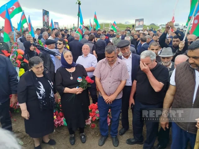 Füzulidə I Qarabağ müharibəsinin daha iki itkin-şəhidi dəfn edildi - FOTO