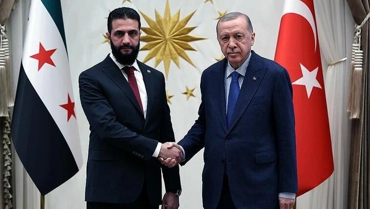 Ərdoğanla Şara danışdı