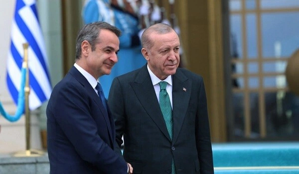 Ərdoğan Miçotakisi elə bir marşla qarşıladı ki... - Video