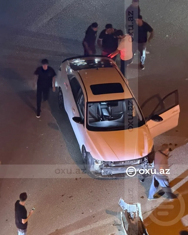 Ağ şəhərdə ağır qəza: Xəsarət alanlar var - FOTO - VİDEO
