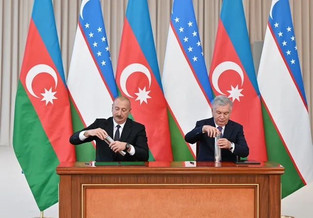 Yeni Daşkənd şəhərində "Azərbaycan" parkının təməli qoyulub - FOTO