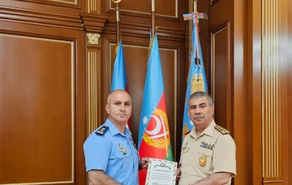 HHQ və XTQ komandanları təltif olundular - FOTO