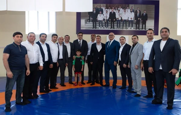 Azərbaycanda yeni güləş zalları istifadəyə verilib - FOTO - VİDEO