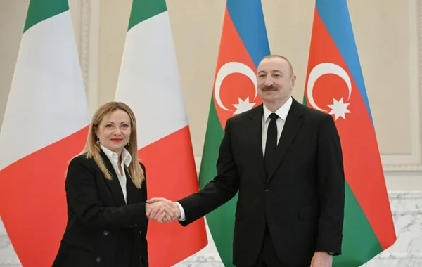 Meloni: "Azərbaycan Prezidenti İlham Əliyevə təşəkkür edirəm"