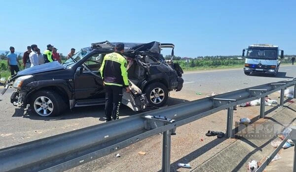Azərbaycanda dəhşətli qəza: 3 nəfər öldü, 7 yaralı...