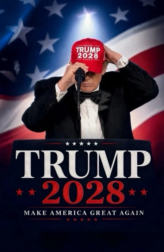 Tramp 2028-ci il prezident seçkisində iştirakına işarə edən FOTOLAR yayımlayıb