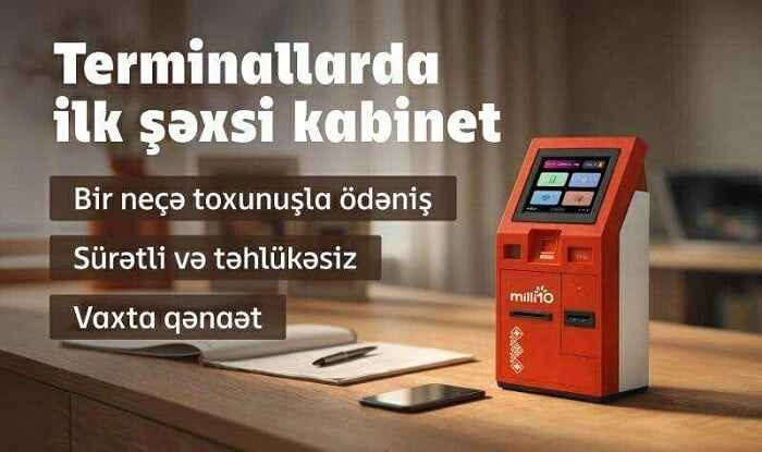 "Milliön"də şəxsi kabinetinizlə daha sürətli ödəniş edin