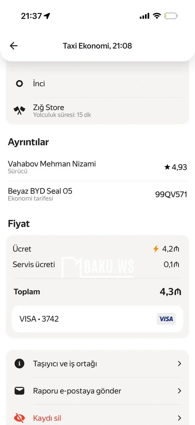 8 aylıq hamiləni yarıyolda düşürdən sürücü CƏZALANDIRILDI - FOTO - VİDEO