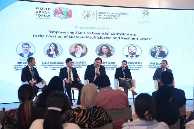 WUF13 çərçivəsində KOB-ların dayanıqlı şəhər inkişafında rolu müzakirə edilib - FOTO