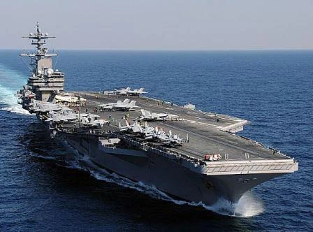 “USS Corc Buş” Fars körfəzinə Afrikanı dolanaraq gedir