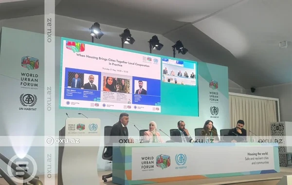WUF13 çərçivəsində mənzil siyasəti və yerli əməkdaşlıq müzakirə olunub