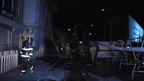 FHN növbəti şərti yanğın təlimi keçirdi - Video