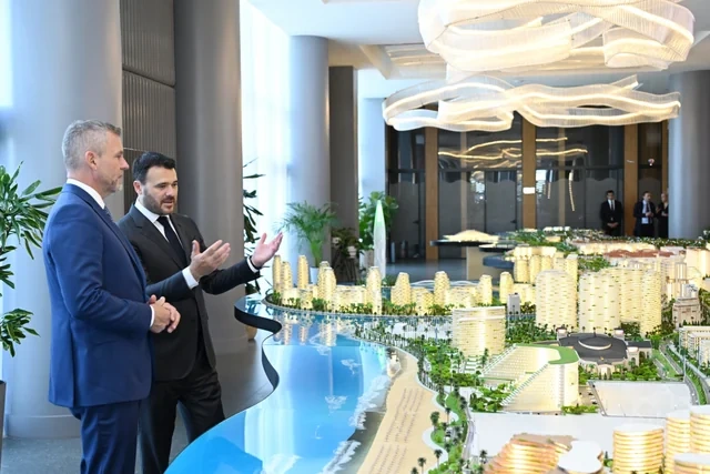Slovakiya prezidenti "Sea Breeze"lə tanış olub - FOTO